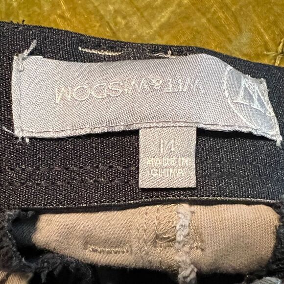 Wit and Wisdom Button Fly Pants - Picture 2 of 2